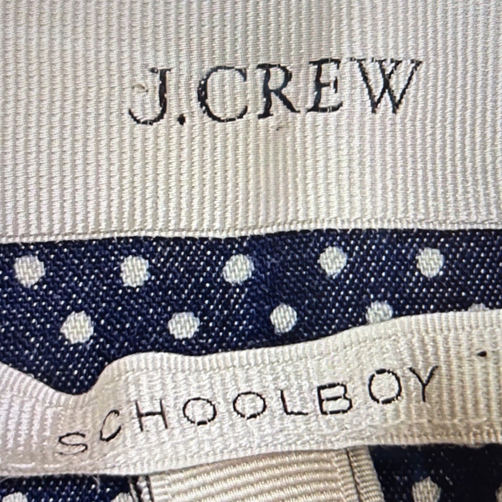 NWT J. Crew Navy Polka Dot School Boy Blazer, 0 - Picture 11 of 11